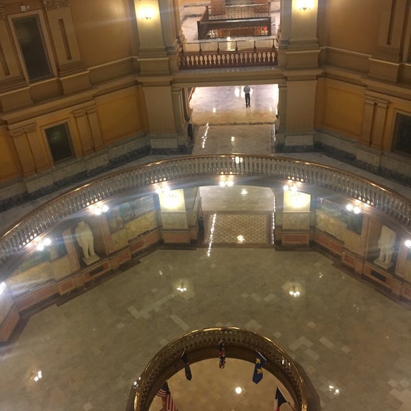 Photo taken at Kansas State Capitol by Terrence S. on 10/14/2017