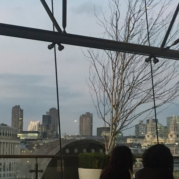 Photo taken at Oxo Tower Restaurant by Huguette R. on 3/27/2019