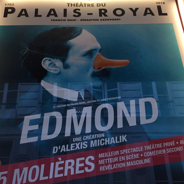 Foto tirada no(a) Théâtre du Palais-Royal por Huguette R. em 8/20/2019