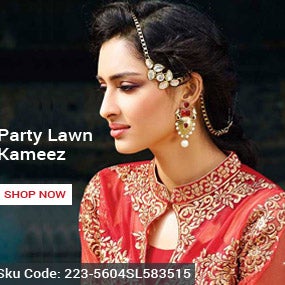 New Arrival : Party Lawn Kameez Collection for special occasions in life .