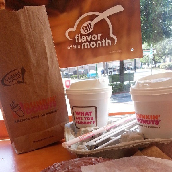 Photo taken at Dunkin&#39; by J M. on 3/27/2013