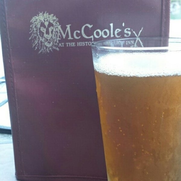 Photo taken at McCoole&#39;s at the Historic Red Lion Inn by Jeaneane P. on 7/16/2014