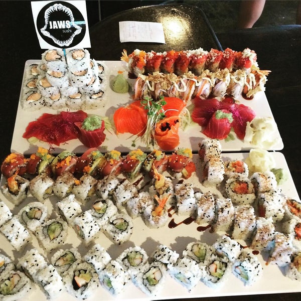 Photo taken at Jaws Sushi by Jaws S. on 8/20/2015
