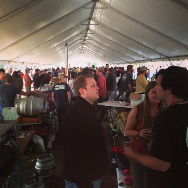 Photo taken at Brewvival by Palmetto Brewing on 2/22/2014