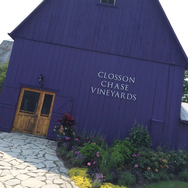 Photo taken at Closson Chase Winery by Matthieu A. on 7/6/2015