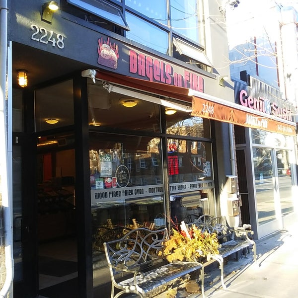 Bagels On Fire Bagel Shop in Toronto