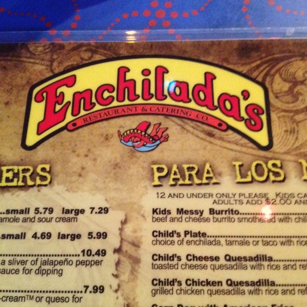 Снимок сделан в Enchilada&#39;s Restaurant - Greenville пользователем Audrey kay F. 3/22/2014