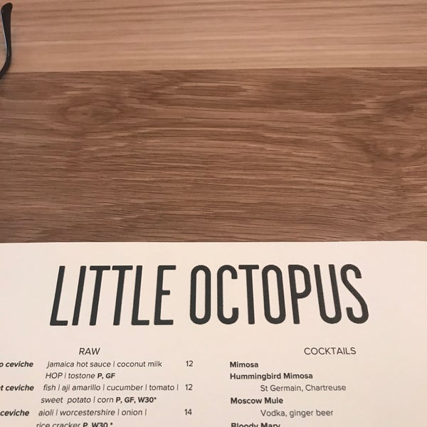 4/30/2017에 100PCTBRAD님이 Little Octopus에서 찍은 사진
