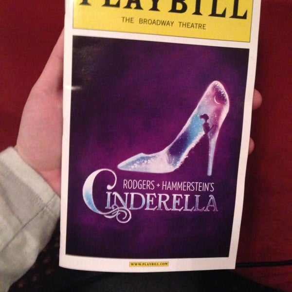 Снимок сделан в Cinderella on Broadway пользователем Katie L. 2/23/2013