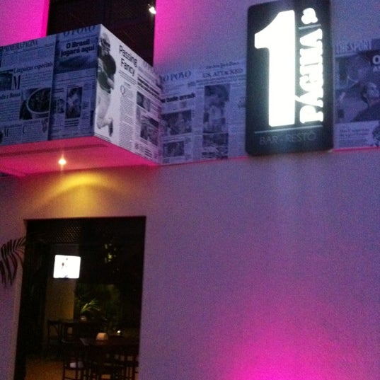 6/12/2012にKleber D.がPrimeira Página Bar &amp; Restôで撮った写真