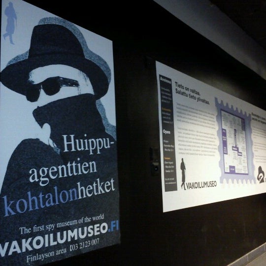 7/15/2012 tarihinde Tomi H.ziyaretçi tarafından Vakoilumuseo / Spy Museum'de çekilen fotoğraf