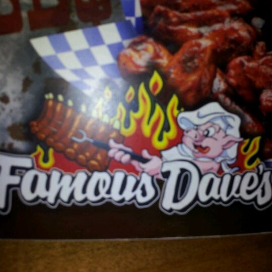 Photo taken at Famous Dave&#39;s by Chris M. on 7/27/2012