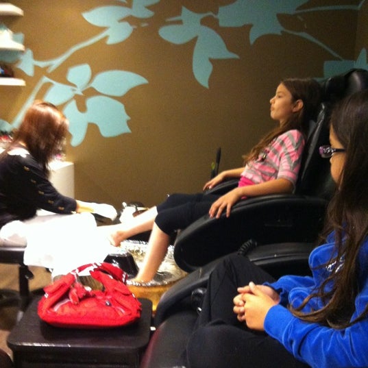 Photo taken at Pure Salon &amp; Spa by Maria on 4/14/2012
