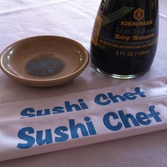 Foto diambil di Sushi Chef Japanese Restaurant &amp; Market oleh Paola P. pada 4/15/2012