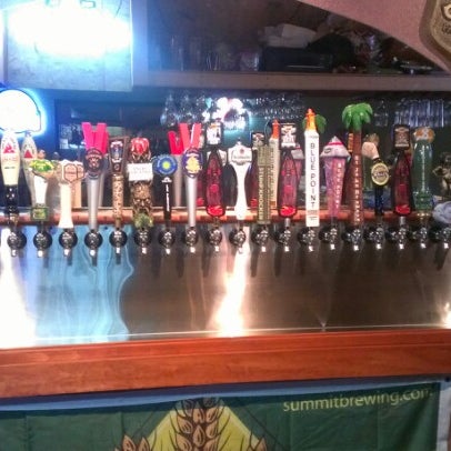 All craft beers on tap, no more pbr or other garbage.