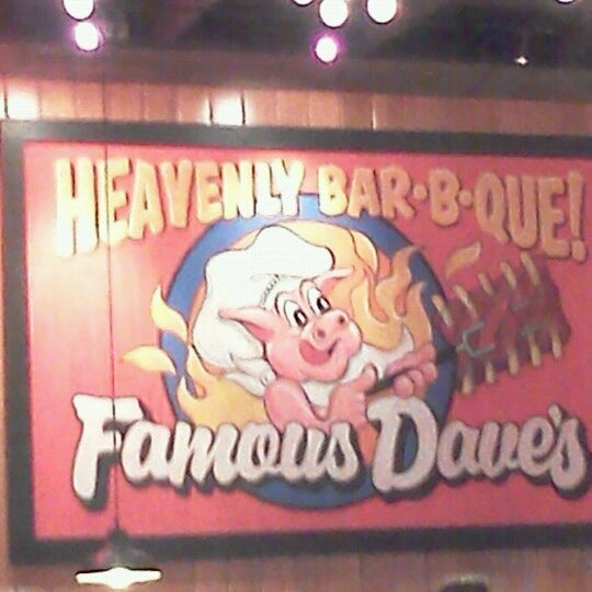 Photo taken at Famous Dave&#39;s by Jeremy S. on 7/18/2012