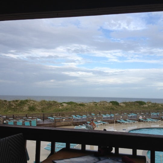 Photo taken at The Oceanfront Grille by Ben N. on 8/11/2012