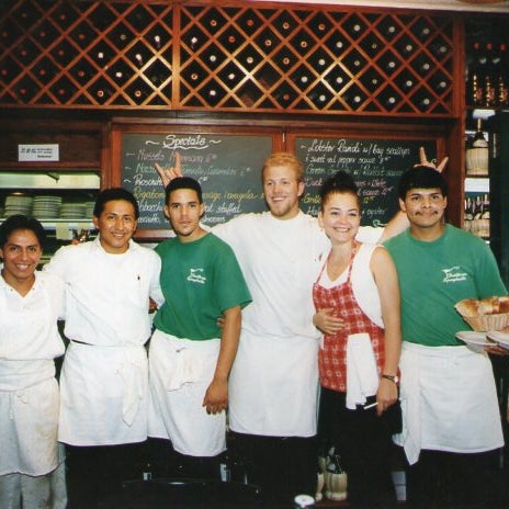 i´ been here aprox 15 years ago.Great food , I took this picture of Peppe and his crew and at that moment . so Peppe here it´s the picture i took in 1997 and never send you.