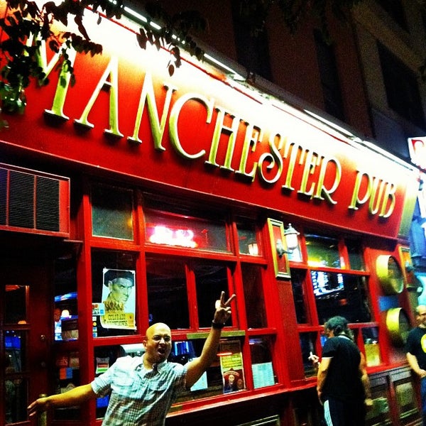Photo taken at Manchester Pub by Alexander K. on 8/18/2012