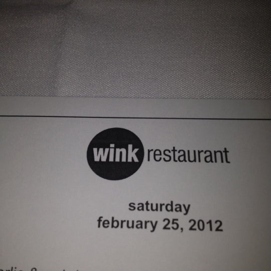 Photo taken at Wink by Mariangela on 2/26/2012