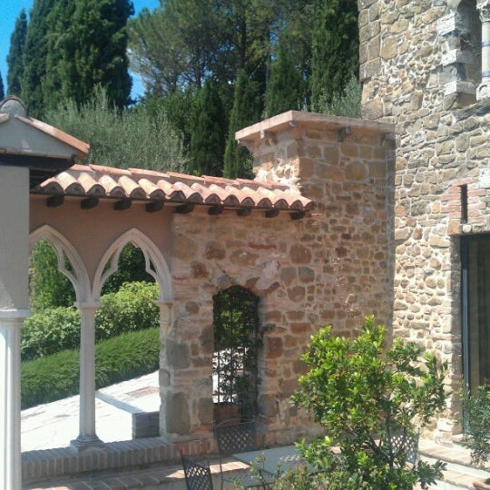 Photo taken at Castello di Monterone by Emanuele B. on 7/27/2012