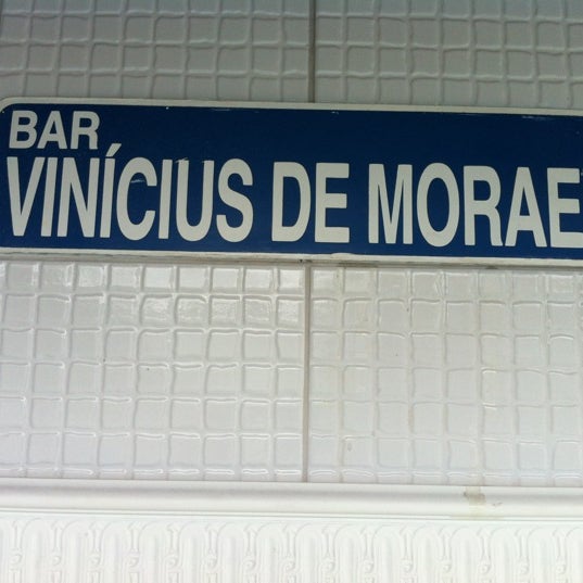 Photo prise au Bar Vinícius de Moraes par Mario Adolfo F. le6/9/2012
