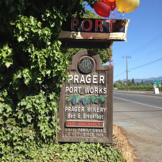 Photo taken at Prager Winery &amp; Port Works by Tammy S. on 6/1/2012