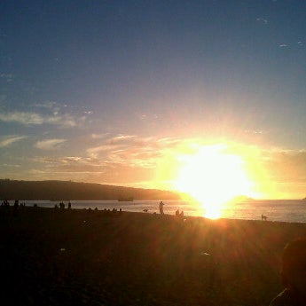 Photo taken at Playa Caleta Portales by enrique o. on 4/15/2012