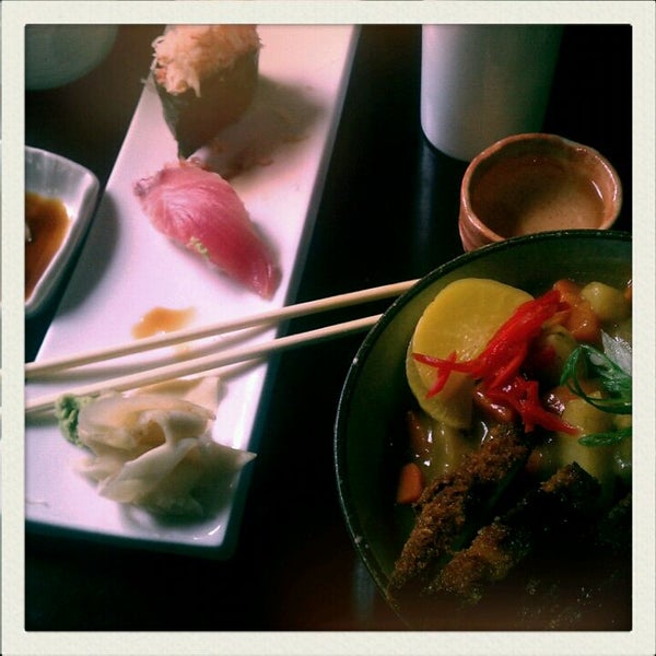 Photo taken at Mikaku Restaurant by Nick N. on 2/11/2012