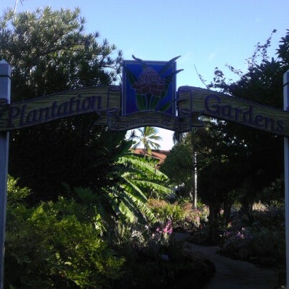 Photo taken at Plantation Gardens by Chris on 8/19/2012