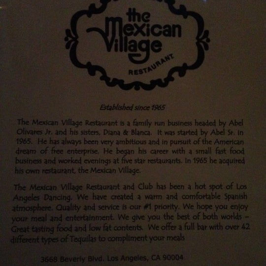 Foto diambil di The Mexican Village oleh Bigger T. pada 7/4/2012
