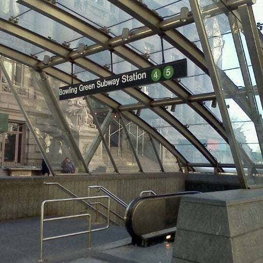 MTA Subway Bowling Green (4/5) Financial District New York, NY
