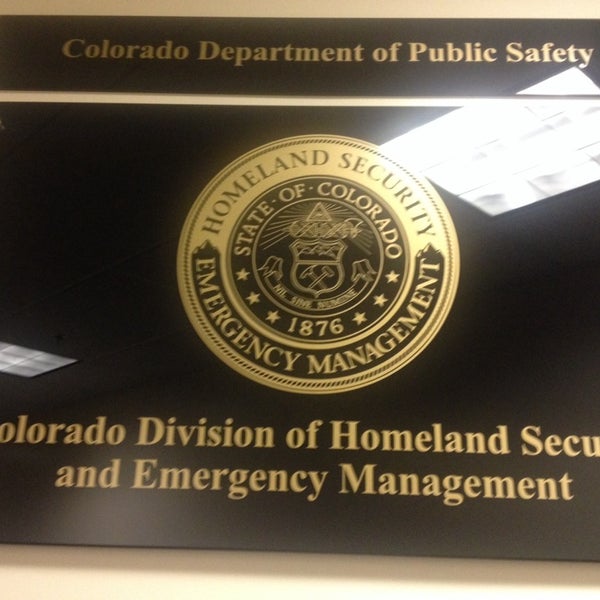 Photo taken at Colorado Division of Homeland Security and Emergency Management by Micki F. on 3/31/2014