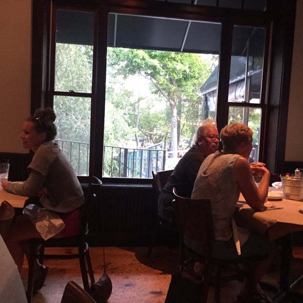 Photo taken at Bridge Restaurant [Raw Bar] and River Patio by Ken J. on 8/6/2015