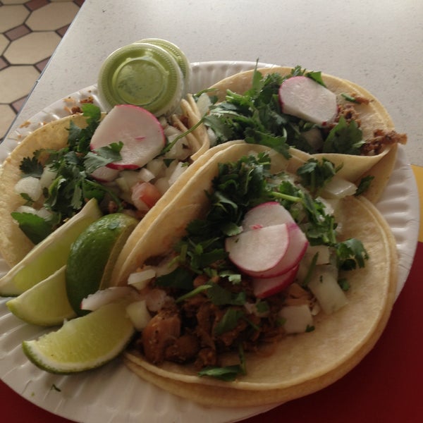 Photo taken at Rancho Bravo Tacos by Andrew C. on 4/17/2013