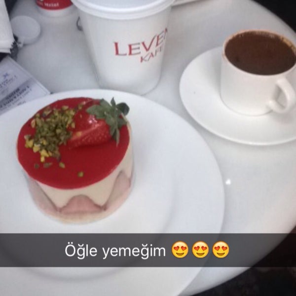 Photo taken at Levent Kafe by Kübra Ü. on 2/1/2016