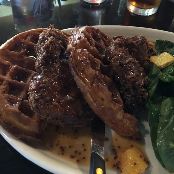 Go on Sunday for the fried chicken and waffles! It's the best I've ever had!