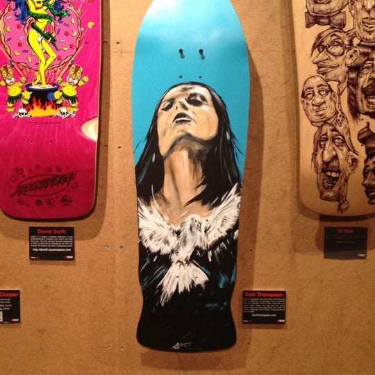 Photo taken at Santa Cruz Skate and Surf Shop by Andrea T. on 10/14/2012