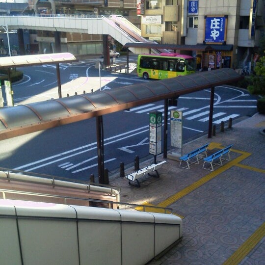 高崎駅西口バス乗り場 八島町