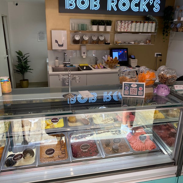 Photo taken at Bob Rock&#39;s Ice Cream Shop by Henrika M. on 9/27/2021
