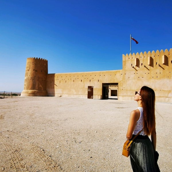 Photo taken at Al Zubarah Fort and Archaeological Site by sHyLo T. on 12/28/2019