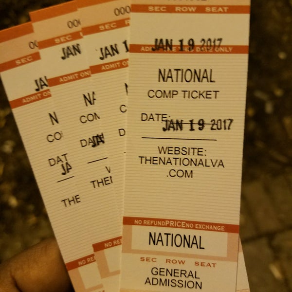Photo taken at The National by travis w. on 1/19/2017