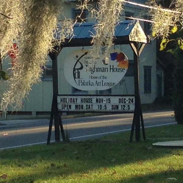 Tilghman House/Palatka Art League Art Gallery