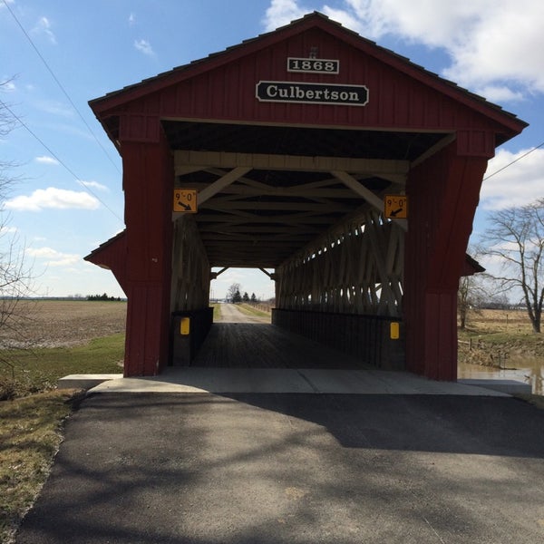 Culbertson covered bridge Scenic Lookout