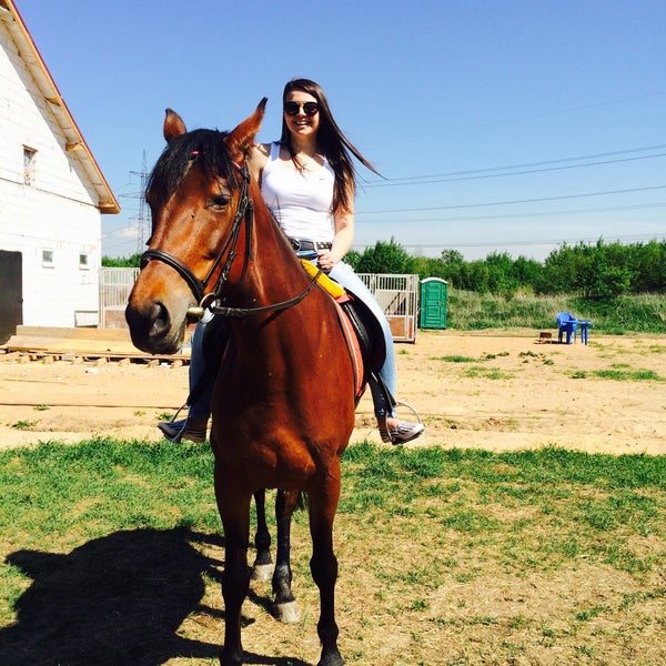 Photo taken at КСК Western Horse by Anna B. on 5/30/2015