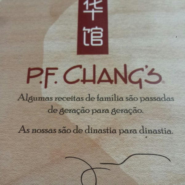 รูปภาพถ่ายที่ P.F. Chang&#39;s โดย Paulo L. เมื่อ 12/21/2014