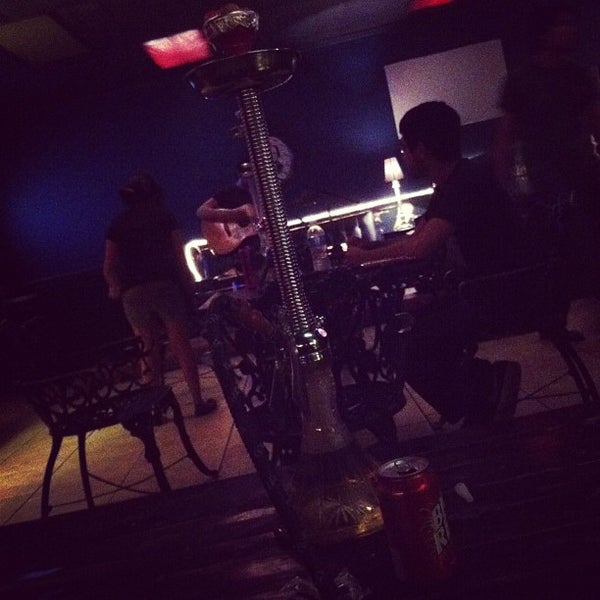 Photo taken at The Raven Hookah Lounge by Robbie L. on 10/14/2012
