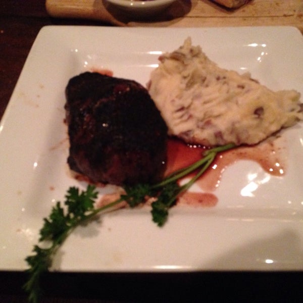 Photo taken at Frank&#39;s Steak House by Tara S. on 3/2/2014