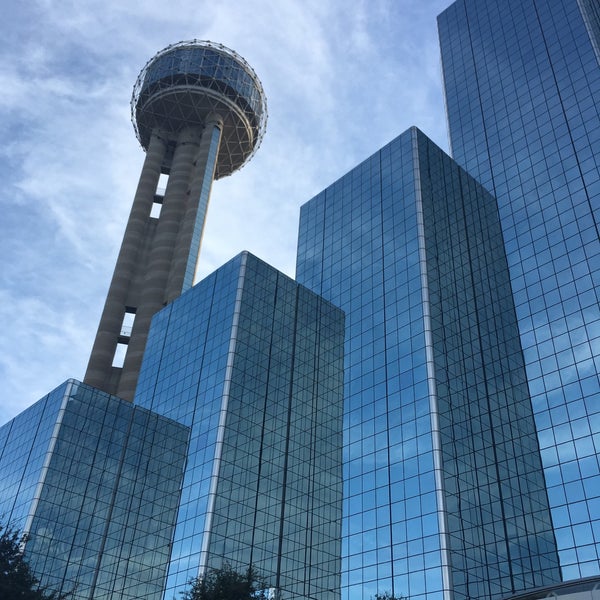 Photo taken at Reunion Tower by José D. on 10/29/2016