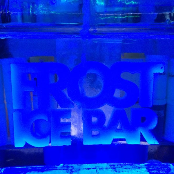 Photo taken at FROST ICE BAR by Mike V. on 10/16/2013